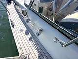 Teak side deck, excellent condition